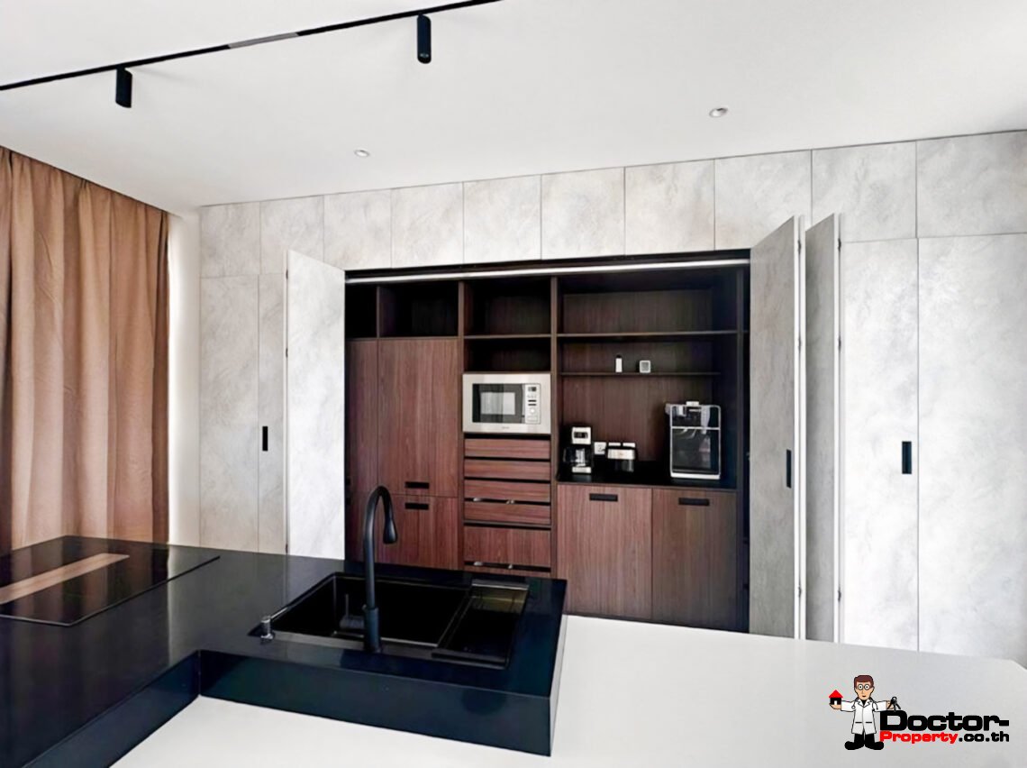 New 4 Bedroom Pool Villa with Sea View in Bang Por, Koh Samui – For Sale